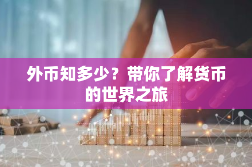 外币知多少？带你了解货币的世界之旅