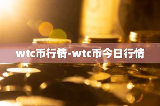 wtc币行情-wtc币今日行情