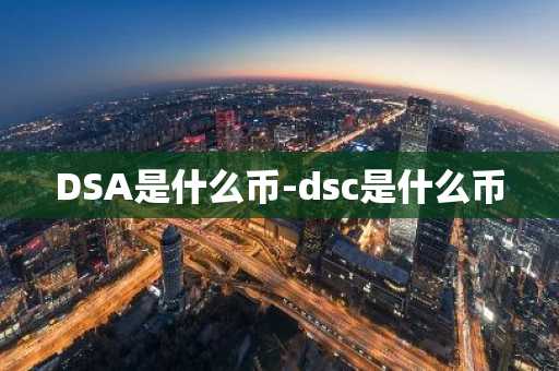 DSA是什么币-dsc是什么币