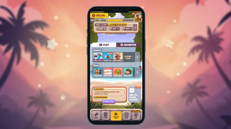 Kokomo Games 开放激励 Beta 测试最终申请